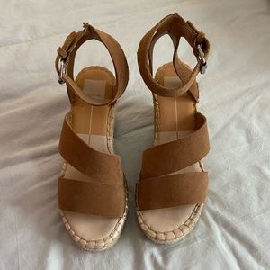 Dolce Vita tan Shayla wedges